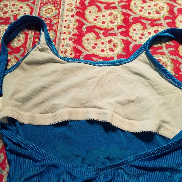 Jantzen swimsuit turquoise size 12 in GREAT shape! - Picture 2 of 4